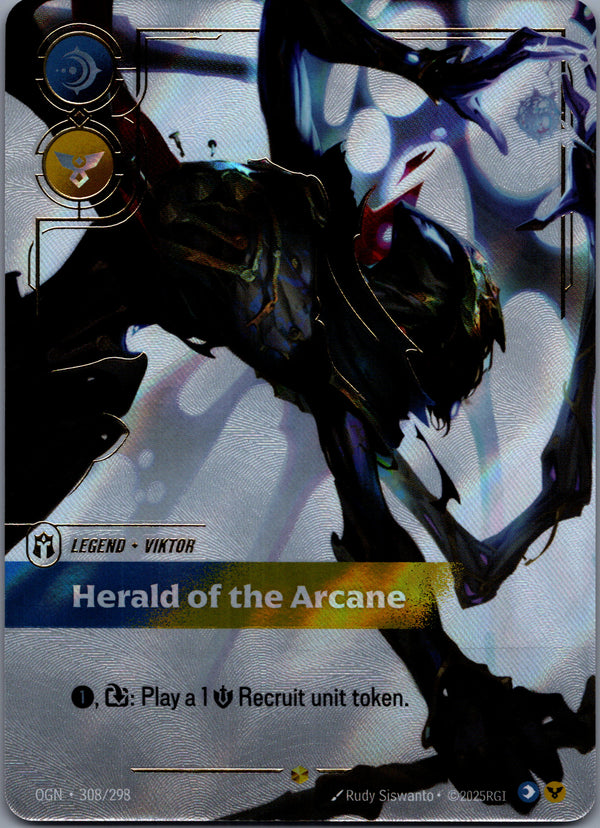 308 Viktor - Herald of the Arcane Origins Showcase Near Mint