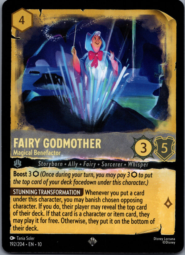 192 Fairy Godmother - Magical Benefactor Whispers in the Well Super Rare Near Mint