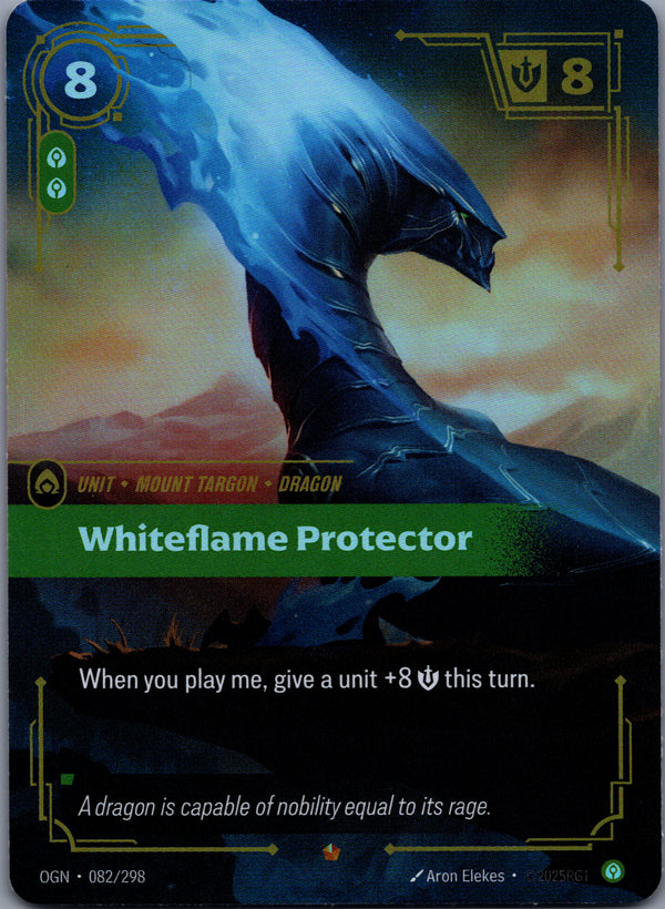 082 Whiteflame Protector Origins Epic Near Mint