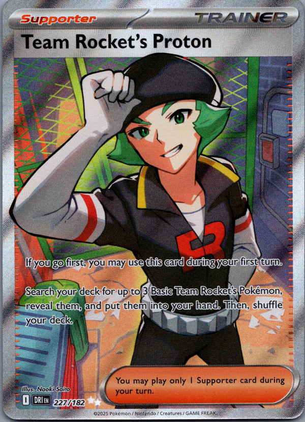 227 Team Rocket's Proton Destined Rivals Ultra Rare Near Mint