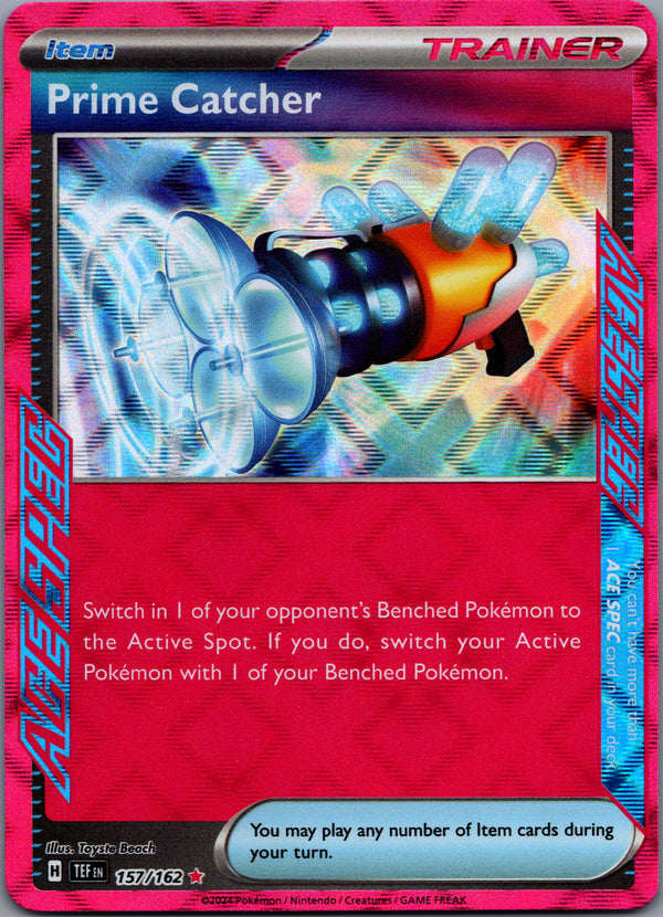 157 Prime Catcher Temporal Forces Ace Spec Near Mint