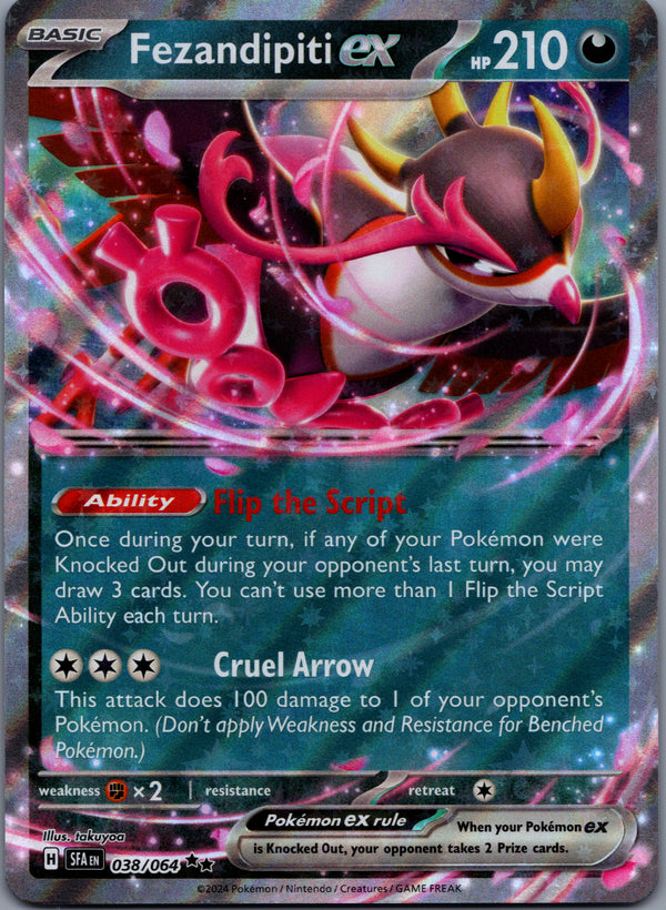 038 Fezandipiti ex Shrouded Fable Double Rare Near Mint