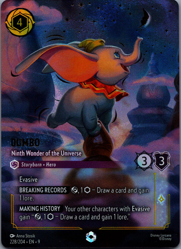 228 Dumbo - Ninth Wonder of the Universe Fabled Enchanted Near Mint