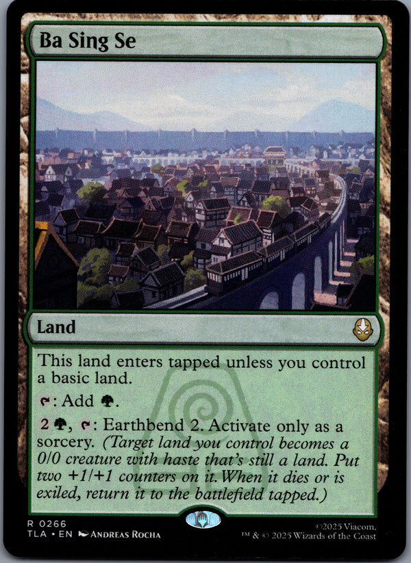 266 Ba Sing Se Avatar The Last Airbender Rare Normal Near Mint