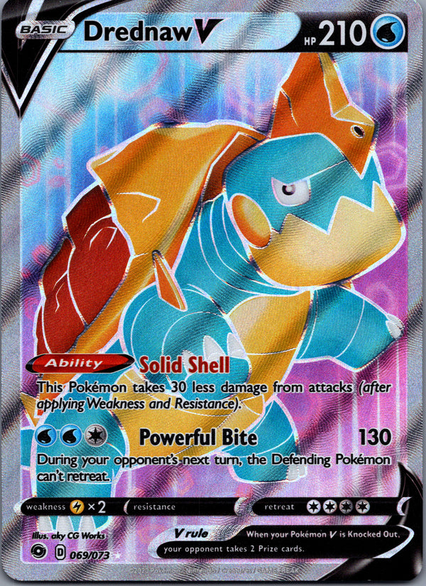 069 Drednaw V Champion's Path Rare Ultra Near Mint