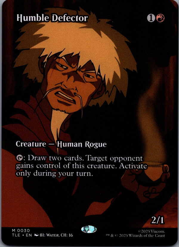 030 Humble Defector Avatar The Last Airbender Eternal Mythic Borderless Near Mint