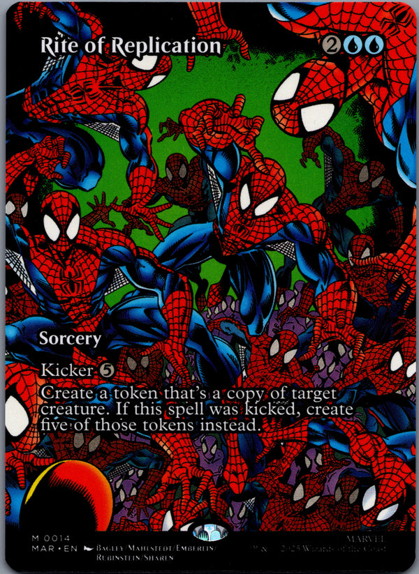 014 Rite of Replication Marvel Universe Mythic Normal Near Mint
