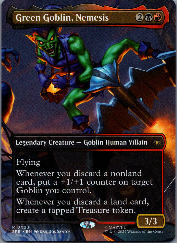 023 Green Goblin, Nemesis Marvel's Spider-Man Eternal Rare Normal Near Mint
