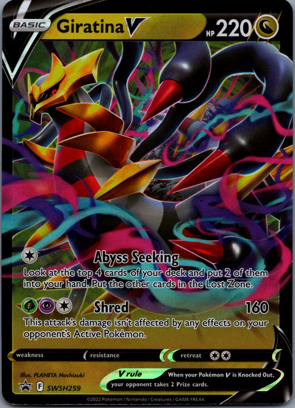 SWSH259 Giratina V SWSH Black Star Promos Promo NM