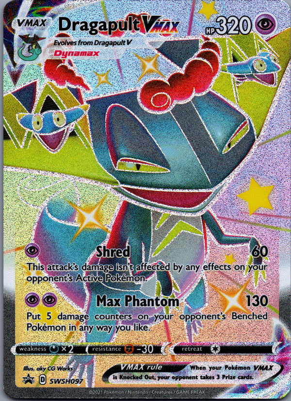 SWSH097 Dragapult VMAX SWSH Black Star Promos Promo Near Mint