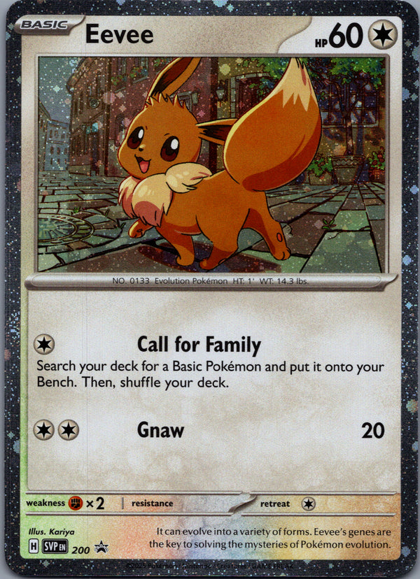 200 Eevee SV Black Star Promos Promo Near Mint