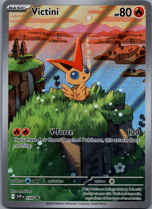 208 Victini SV Black Star Promos Promo Near Mint