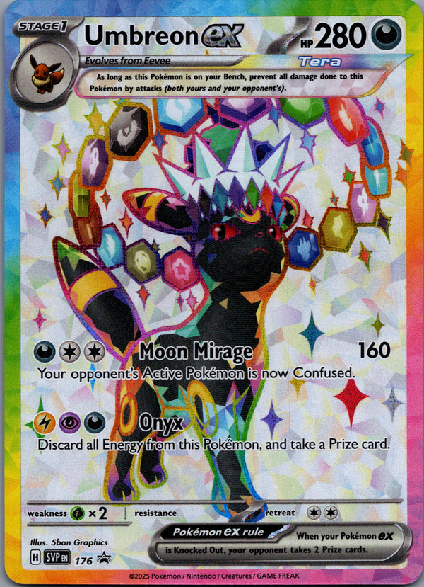 176 Umbreon ex SV Black Star Promos Promo Near Mint