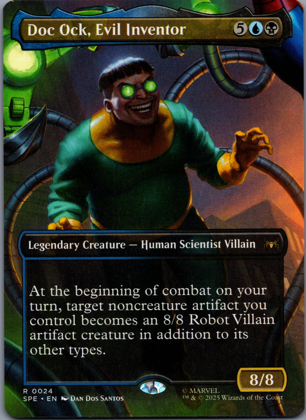 024 Doc Ock, Evil Inventory Marvel's Spider-Man Eternal Rare Normal Near Mint
