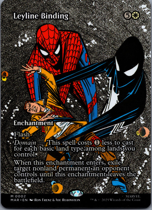002 Leyline Binding Marvel Universe Mythic Normal Near Mint