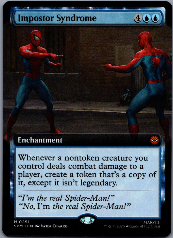 251 Impostor Syndrome Marvel's Spider-Man Mythic Extended Art Near Mint