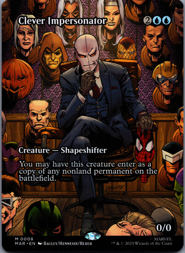 008 Clever Impersonator Marvel Universe Mythic Normal Near Mint