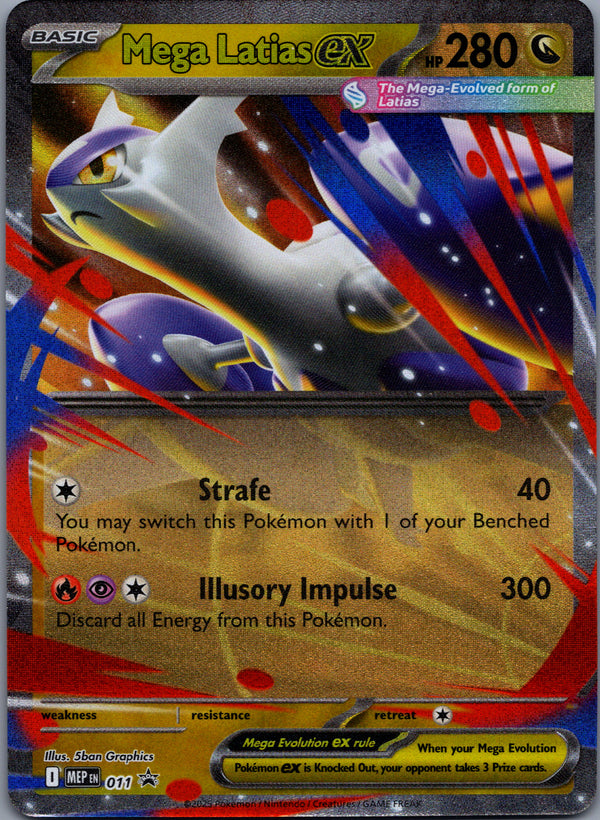 011 Mega Latias ex ME Black Star Promos Promo NM