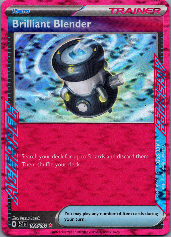 164 Brilliant Blender Surging Sparks Ace Spec Near Mint