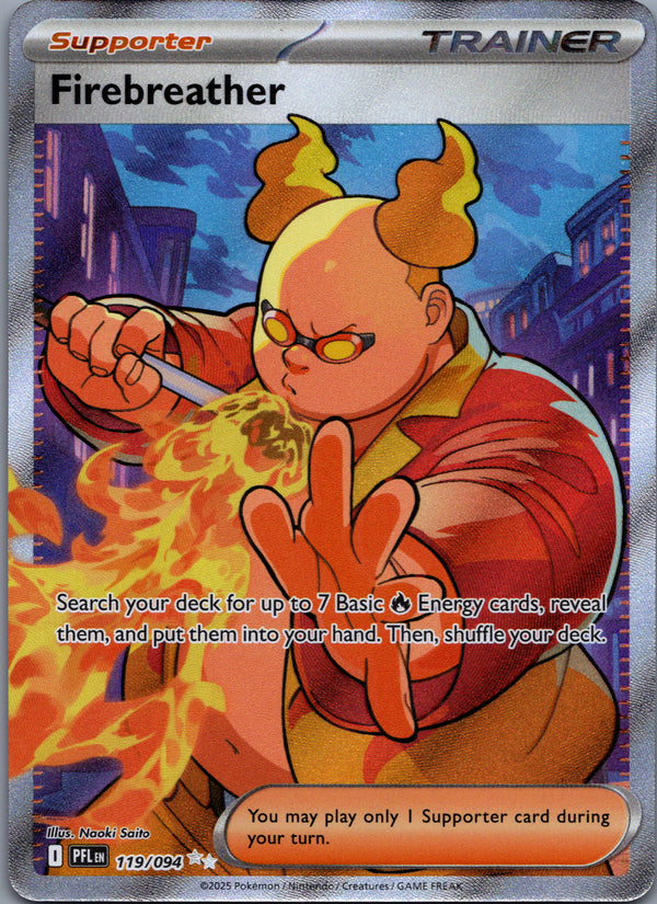 119 Firebreather Phantasmal Flames Ultra Rare Near Mint