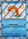 121 Wiglett Paldean Fates Shiny Rare Near Mint