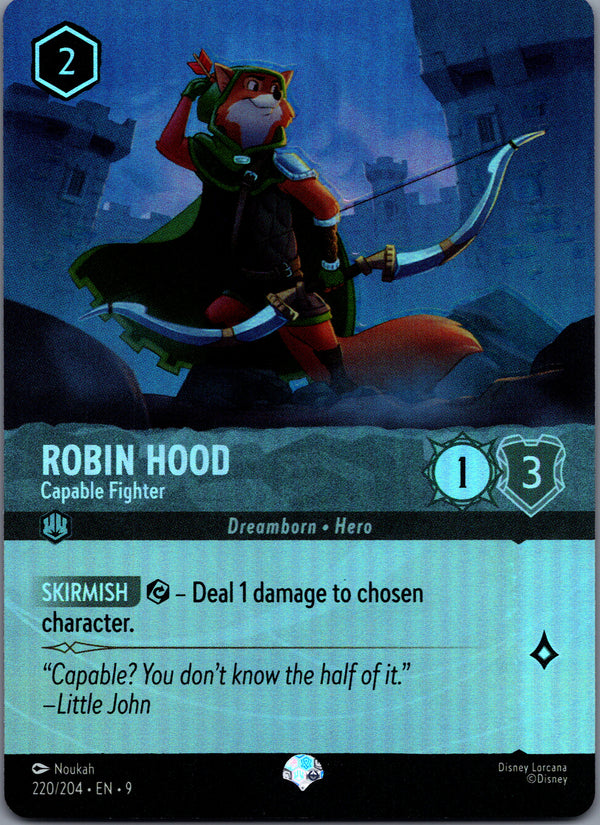 220 Robin Hood - Capable Fighter Fabled Epic Near Mint