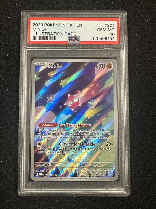 201 Minior Paradox Rift Illustration Rare PSA 10