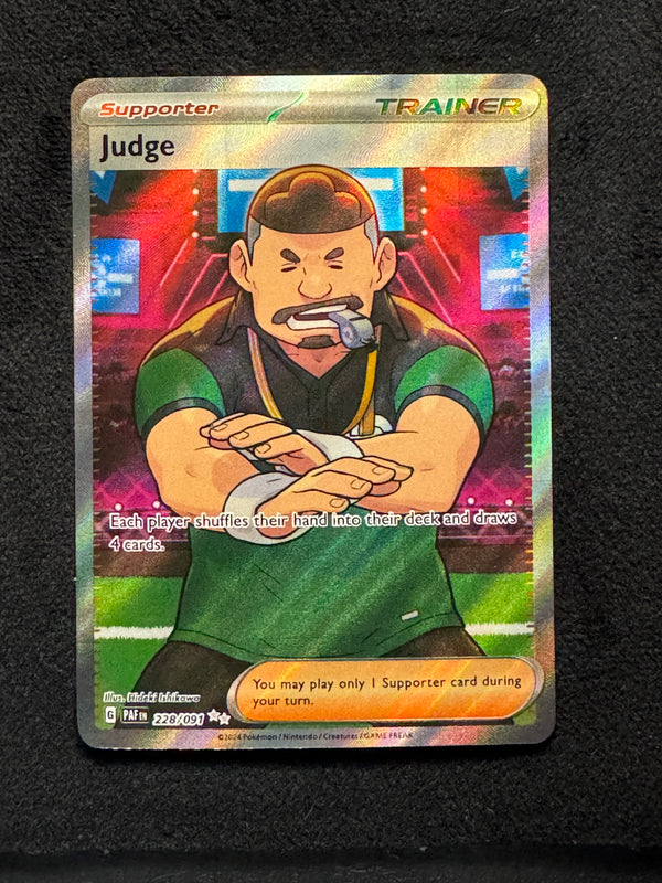 228 Judge Paldean Fates Ultra Rare Near Mint