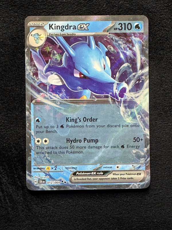 012 Kingdra ex Shrouded Fable Double Rare Near Mint