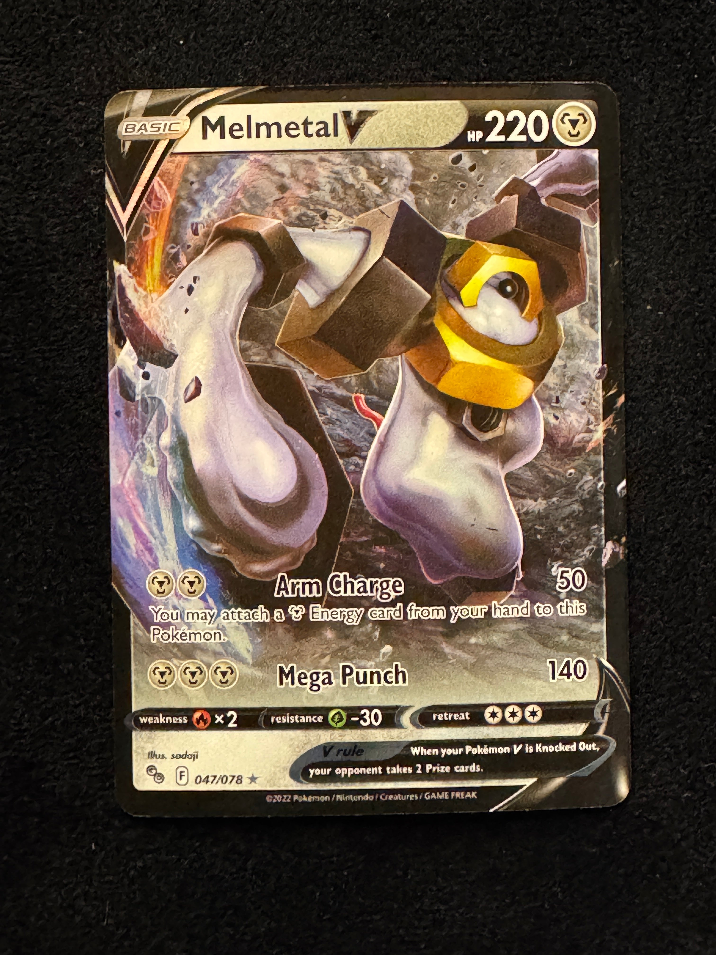 047 Melmetal V Pokemon GO Holo Rare V Near Mint k0s Card Shop 047 Melmetal V Pokemon GO Holo Rare V Near Mint k0s Card Shop