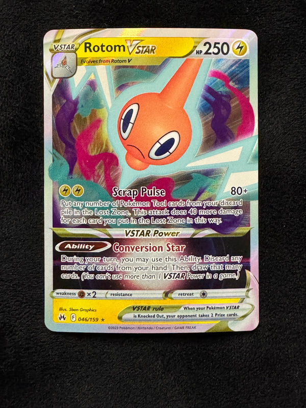 046 Rotom VSTAR Crown Zenith Holo Rare VSTAR Near Mint