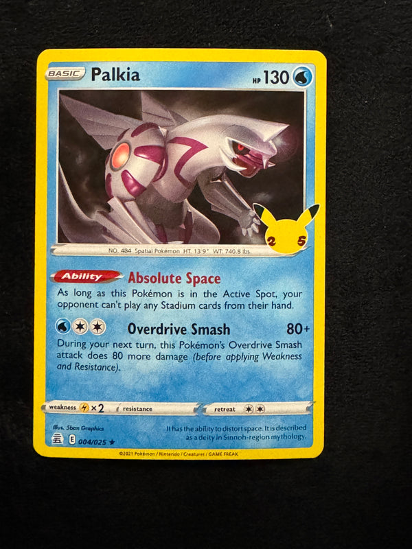 004 Palkia Celebrations Rare Near Mint