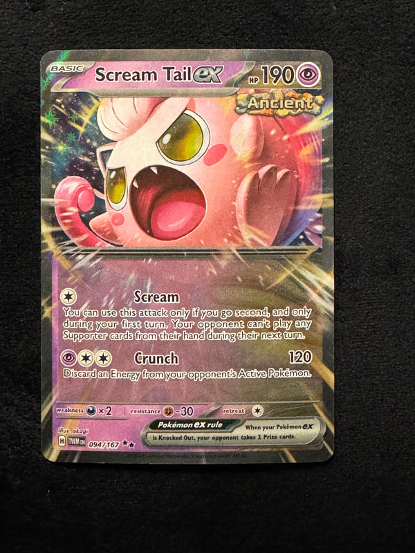 094 Scream Tail ex Twilight Masquerade Double Rare Near Mint