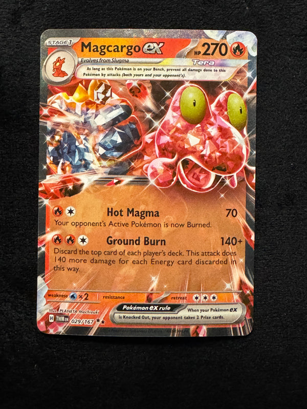 029 Magcargo ex Twilight Masquerade Double Rare NM