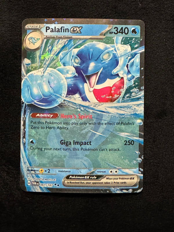 061 Palafin ex Twilight Masquerade Double Rare Near Mint