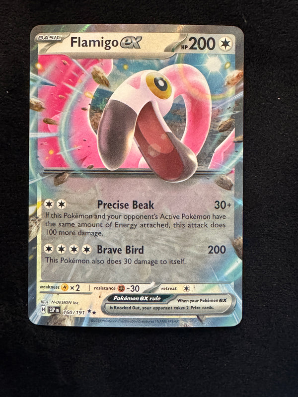 160 Flamigo ex Surging Sparks Double Rare Near Mint