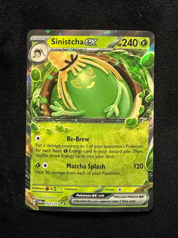 023 Sinistcha ex Twilight Masquerade Double Rare NM