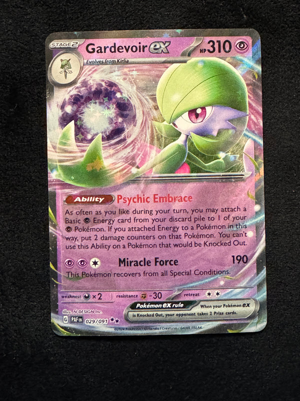 029 Gardevoir ex Paldean Fates Double Rare Near Mint