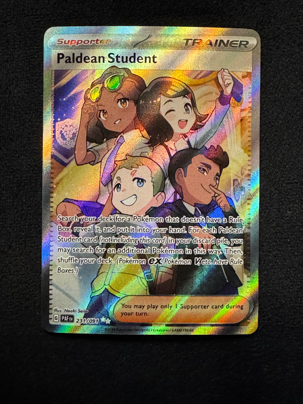 231 Paldean Student Paldean Fates Ultra Rare Near Mint