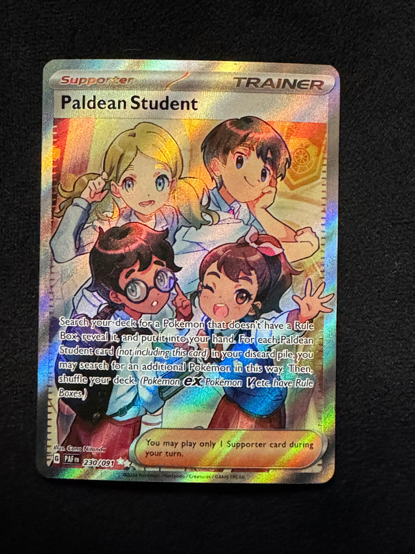 230 Paldean Student Paldean Fates Ultra Rare Near Mint