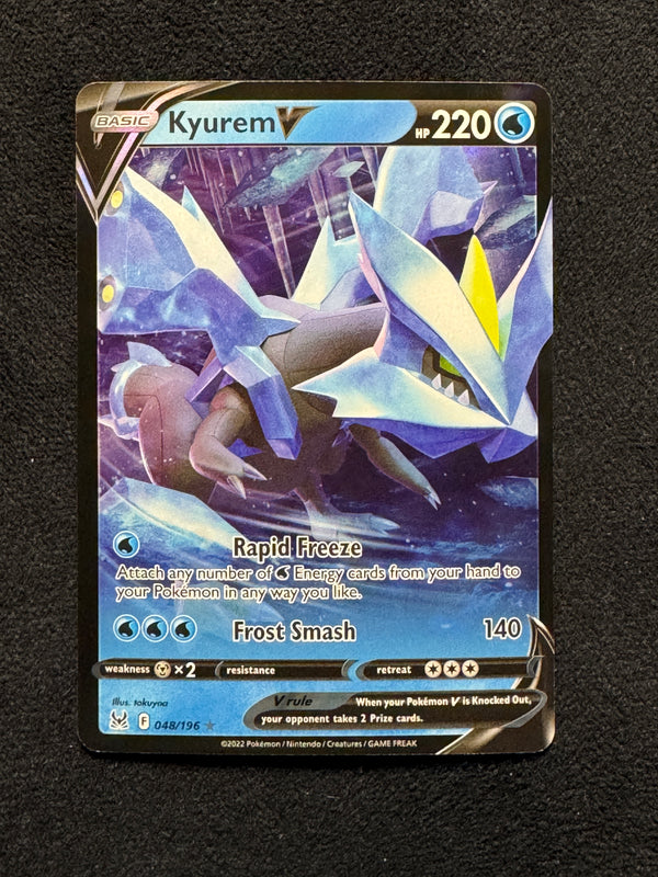 048 Kyurem V Lost Origin Holo Rare V Near Mint