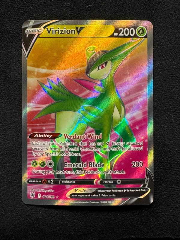 164 Virizion V Astral Radiance Rare Ultra Near Mint