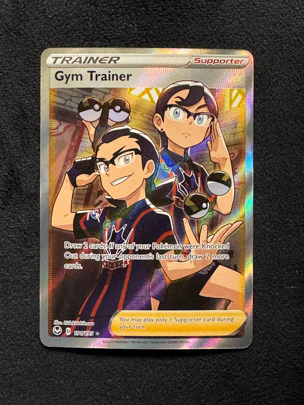 191 Gym Trainer Silver Tempest Rare Ultra Near Mint