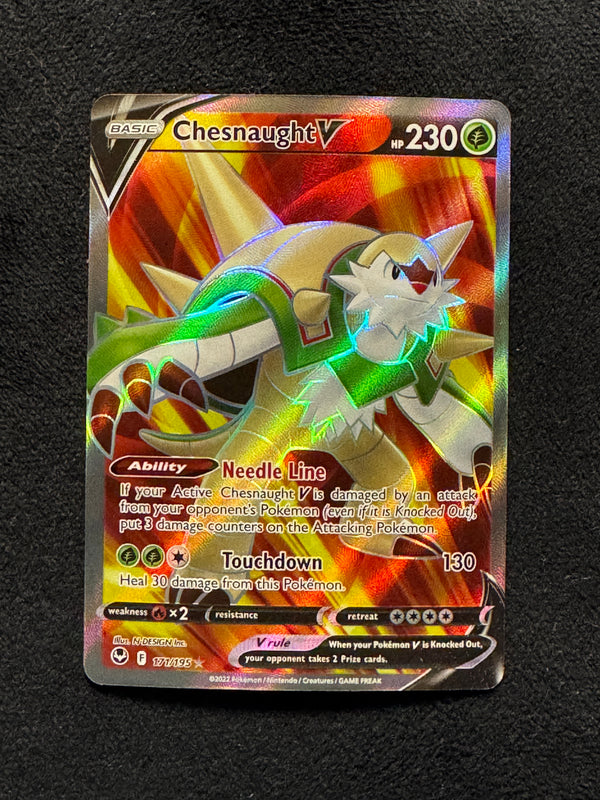 171 Chesnaught V Silver Tempest Rare Ultra Near Mint