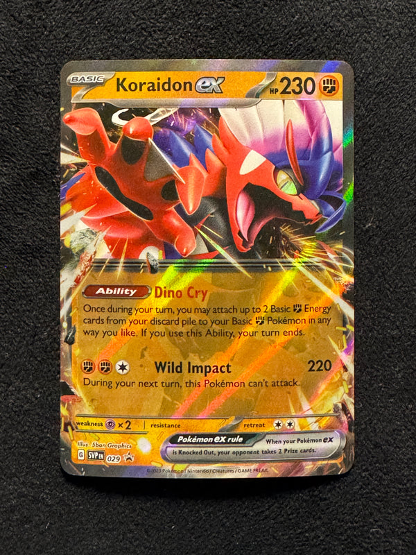 029 Koraidon ex SV Black Star Promos Promo Near Mint