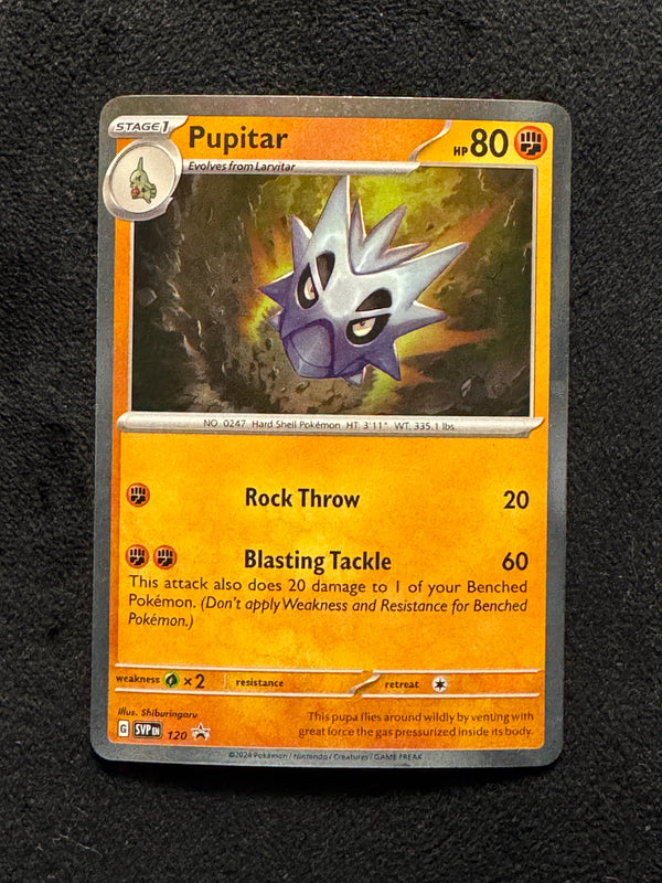 120 Pupitar SV Black Star Promos Promo Near Mint