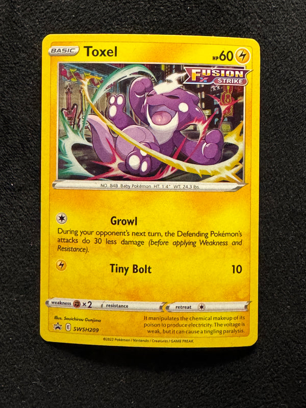 SWSH209 Toxel SWSH Black Star Promos Promo Near Mint