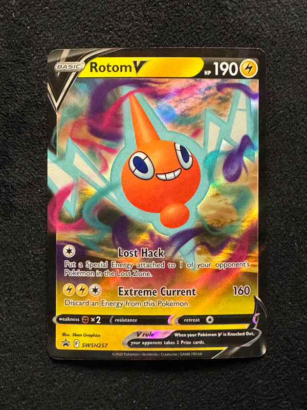 SWSH257 Rotom V SWSH Black Star Promos Promo Near Mint