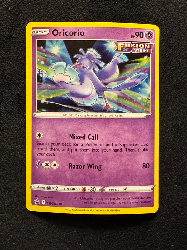 SWSH210 Oricorio SWSH Black Star Promos Promo Lightly Played