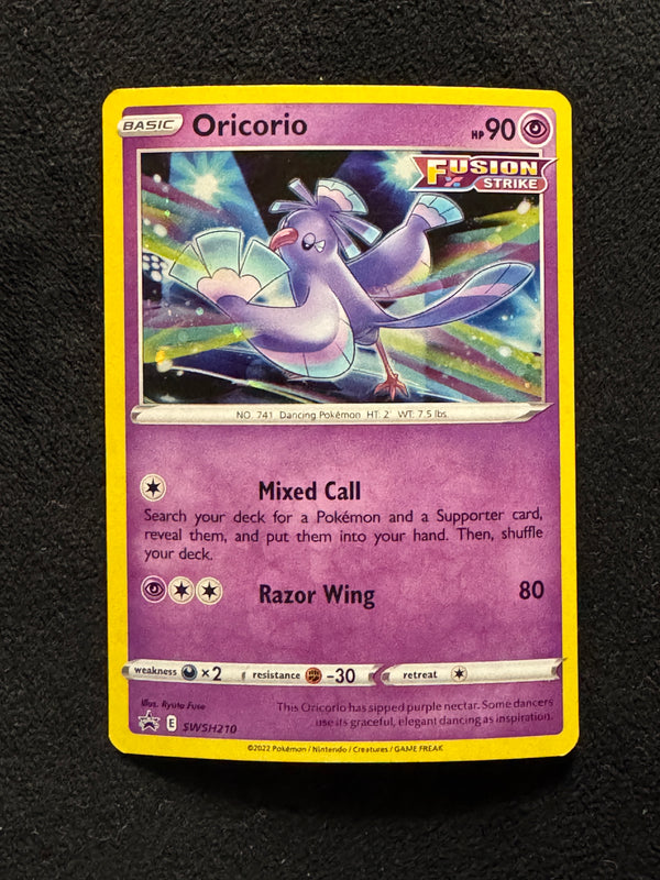 SWSH210 Oricorio SWSH Black Star Promos Promo Near Mint